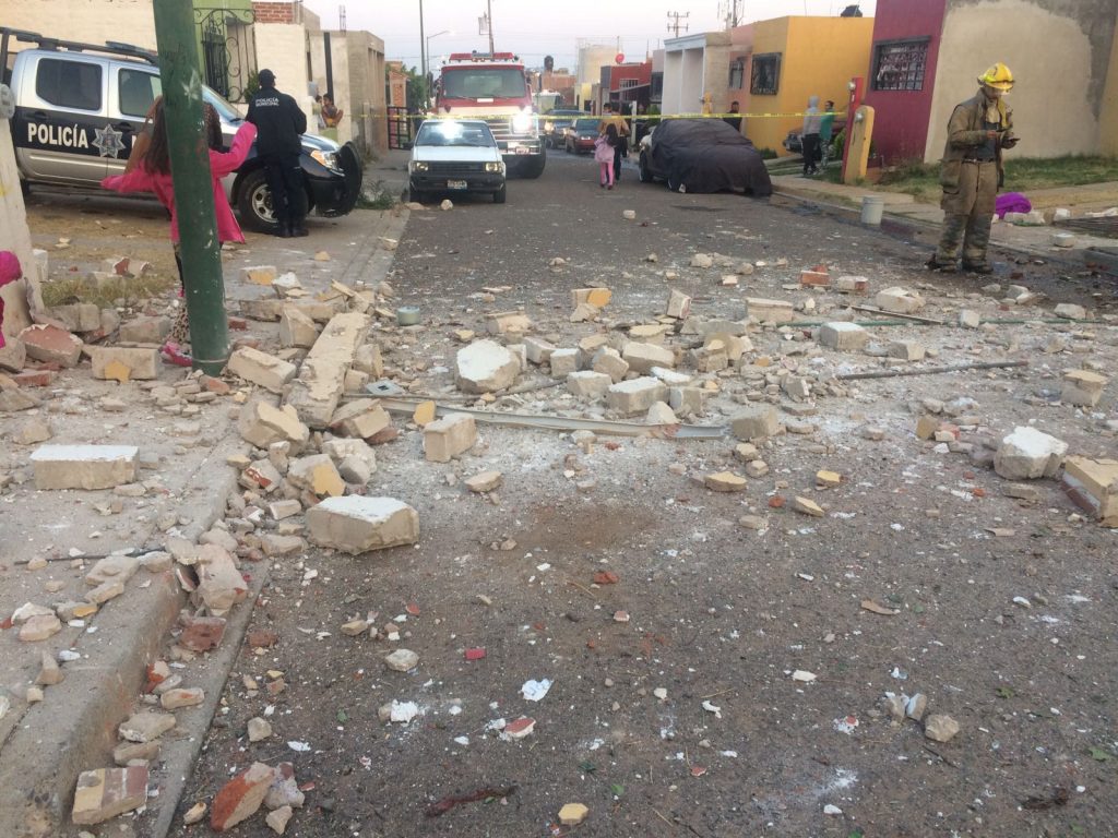 Fuerte explosión en Tepatitlán deja dos lesionados graves