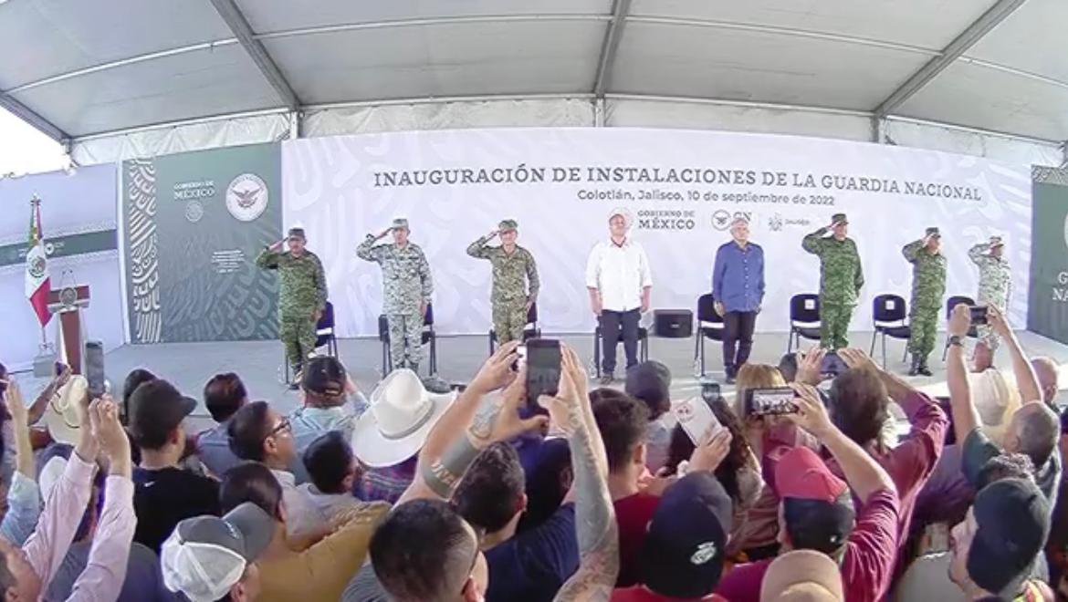 Amlo En Jalisco Inaugura Cuartel De La Guardia Nacional En Colotlán