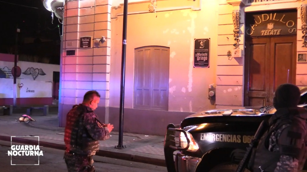 Asesinan a una persona en Bar Caudillos en el centro de la ciudad - Tráfico  ZMG