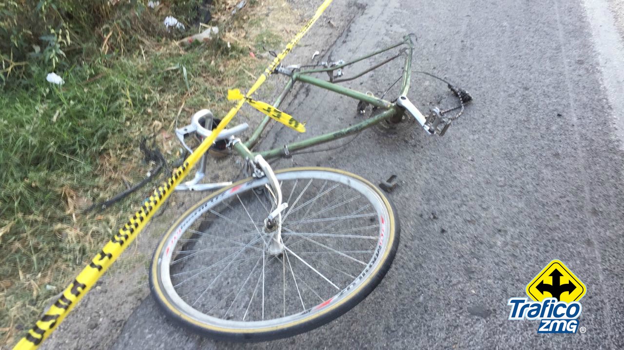 Muere ciclista arrollado en Carretera a Nogales