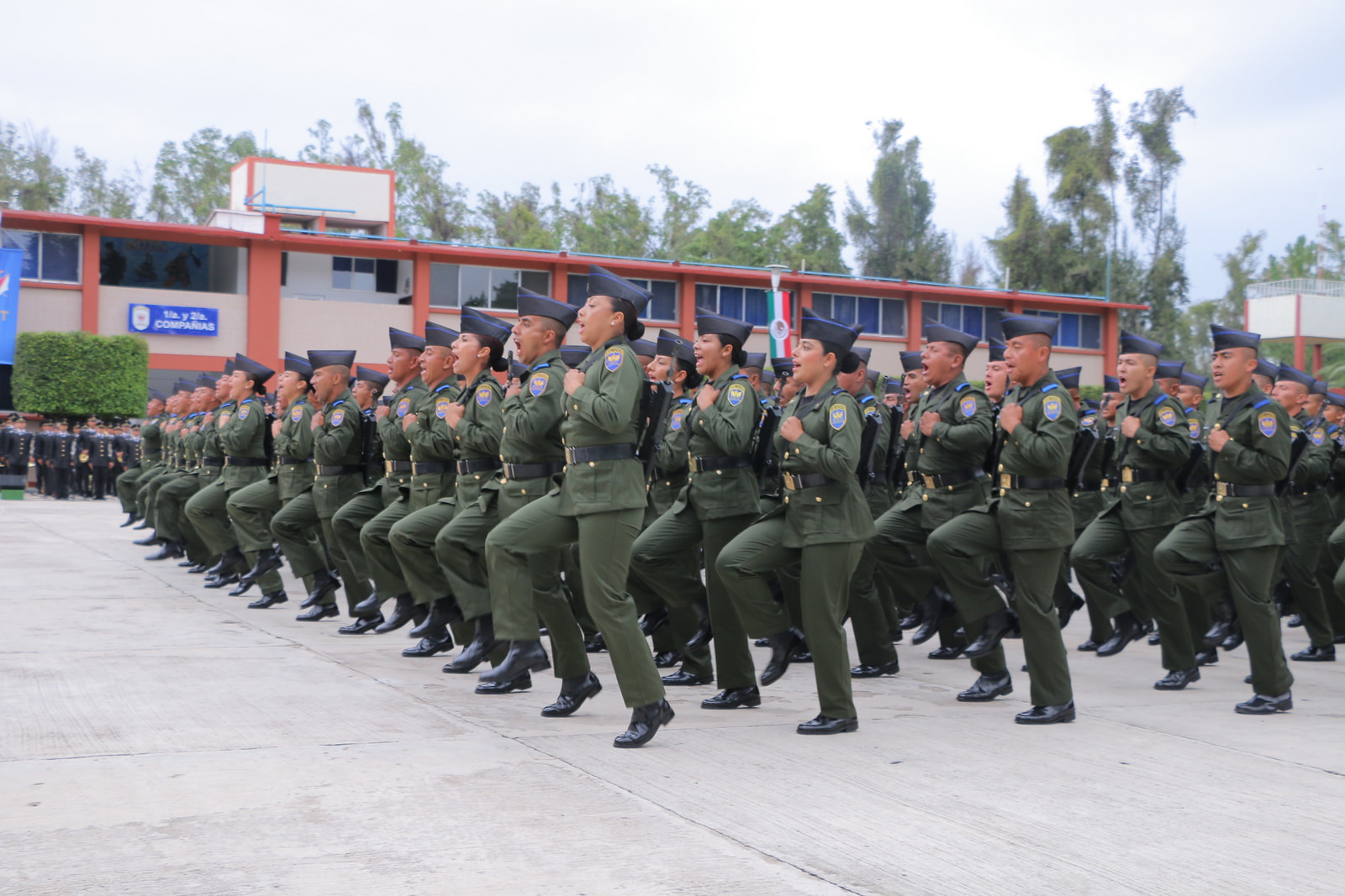 Se gradúan estudiantes de Escuela Militar Tráfico ZMG Se gradúan estudiantes de Escuela Militar Tráfico ZMG