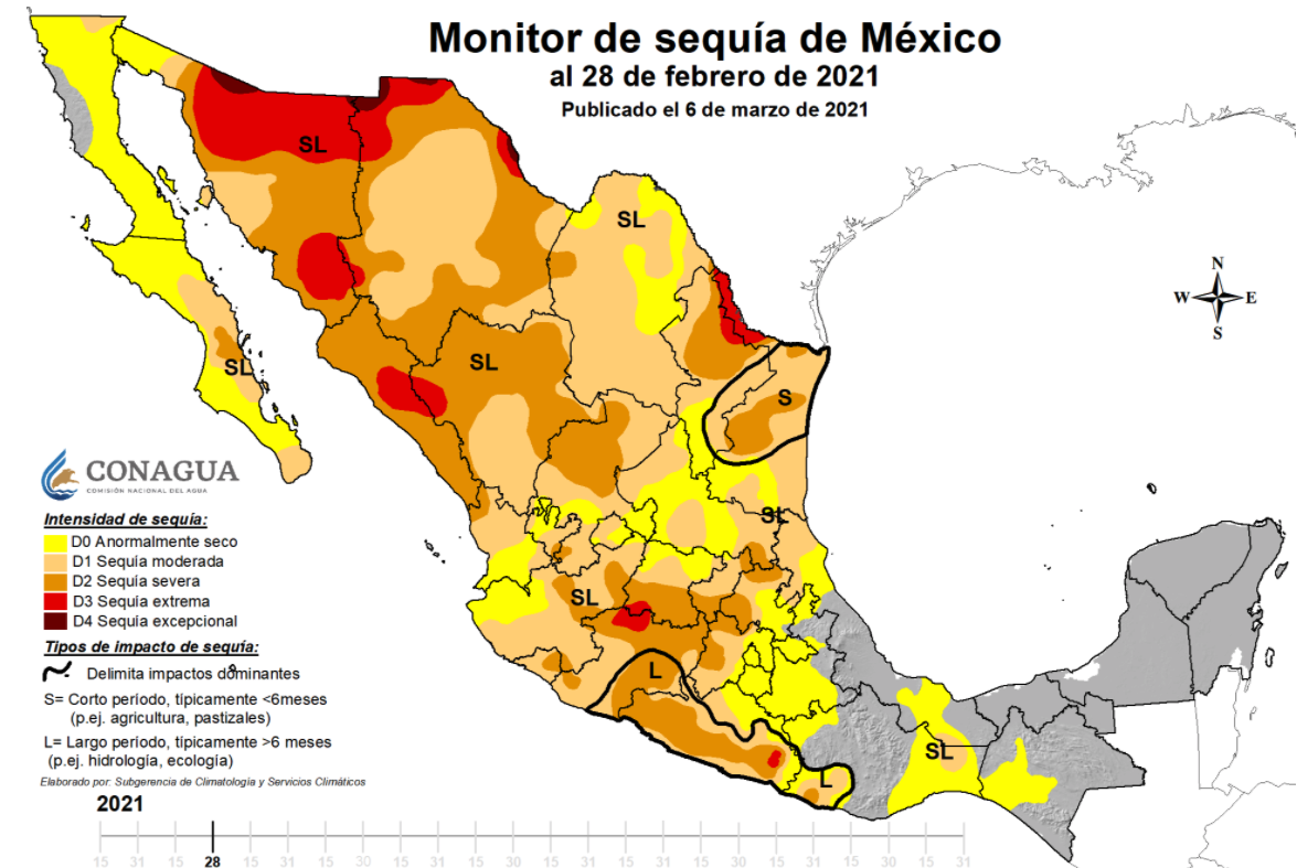 Sequía México