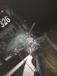 Choque fatal en la carretera El Rosario, Sinaloa - Acaponeta, Nayarit