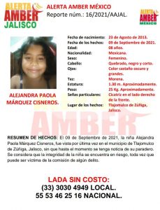 Realizan operativos de búsqueda de una menor desaparecida en Tlajomulco