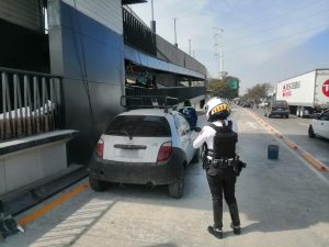 Policía Vial insiste en respetar el carril exclusivo de Mi Macro Periférico