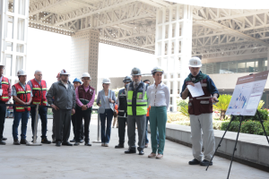 Claudia Sheinbaum, supervisó obras de rehabilitación en el Aeropuerto Internacional de CDMX