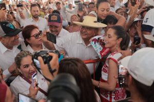 "Antes muertos que traicionar al pueblo de México" Claudia Sheinbaum desde Veracruz
